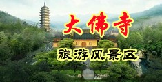 黑大吊日白美女中国浙江-新昌大佛寺旅游风景区